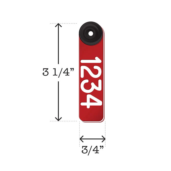 Ritchey Universal Ribbon  Tag  Red/White