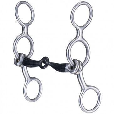 Tough 1 4" Short Shank Jr Cowhorse Snaffle- Miniature