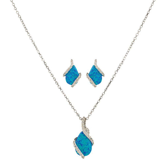 Montana Silversmiths River Lights Twin Paths Jewelry Set