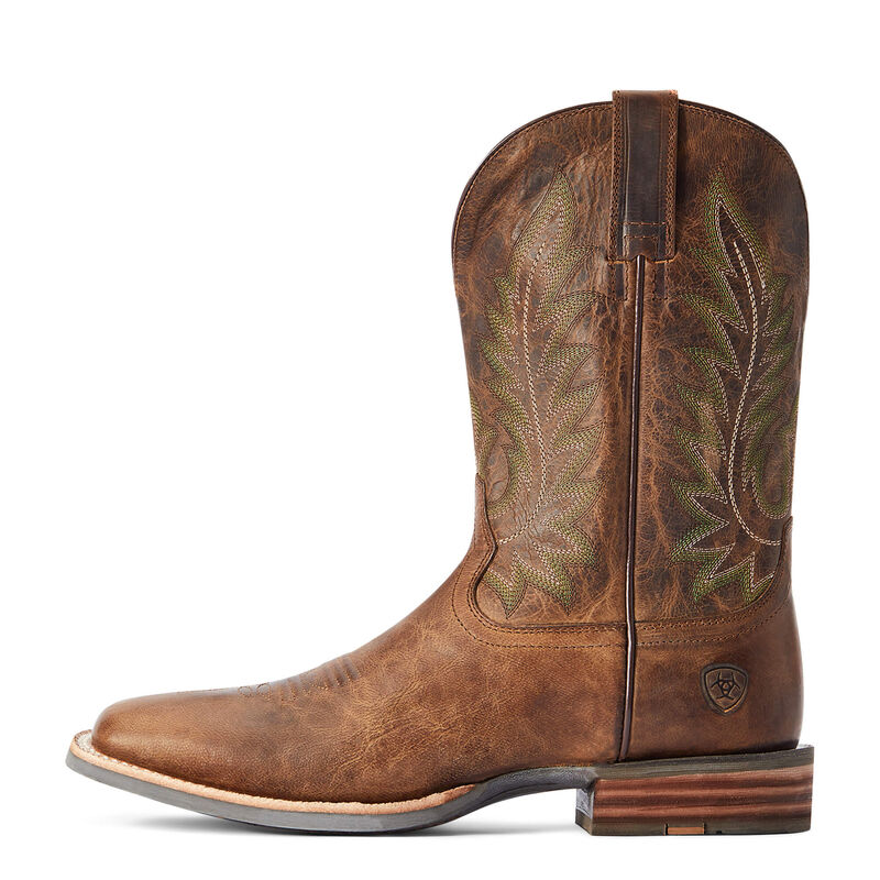 **Ariat Men's Ridin High Western Boots - Pecan Brown