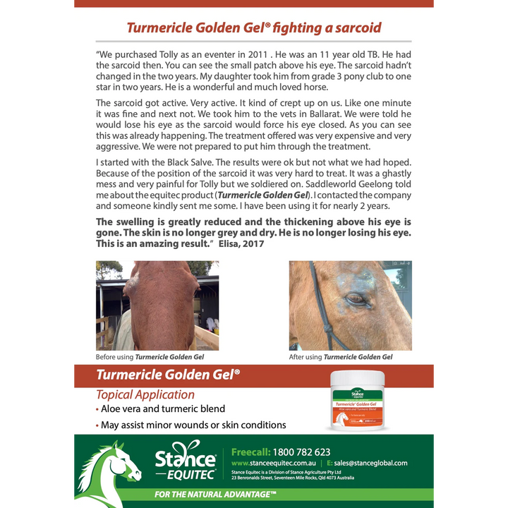 StanceEQ Tumericle Golden Gel - Irvine Tack &amp; Western Wear