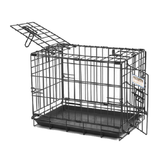 Precision 1000 Black ProValu2 Crate 19 x 12 x 14 Two Door