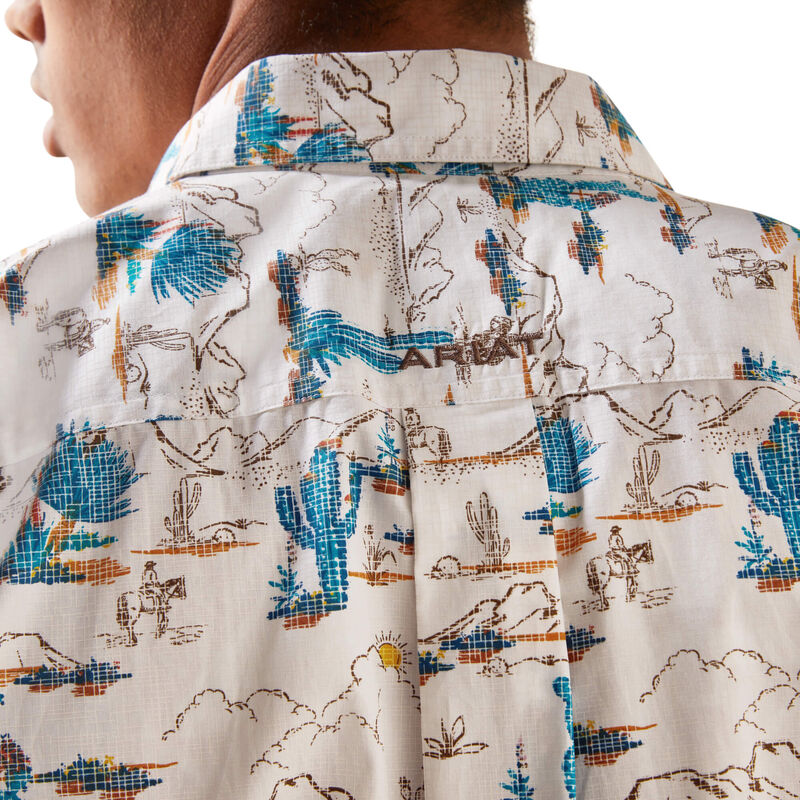 Ariat Men's Krish Classic Fit Shirt - White