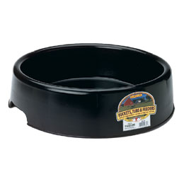 Black Feeder Pan 3 Gallon