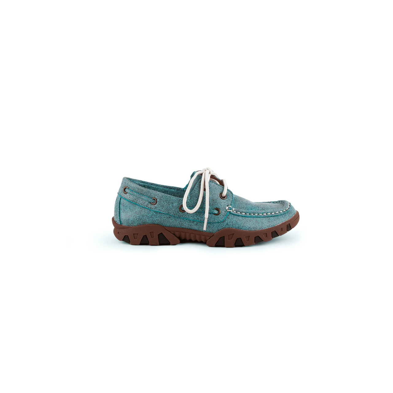 Ferrini Womens Loafer Casual Shoes - Turquoise