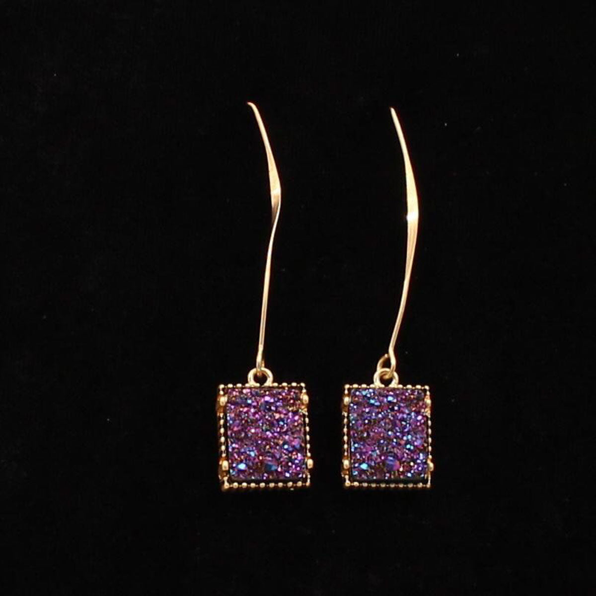 Cobalt Blue Duzy Drop Square