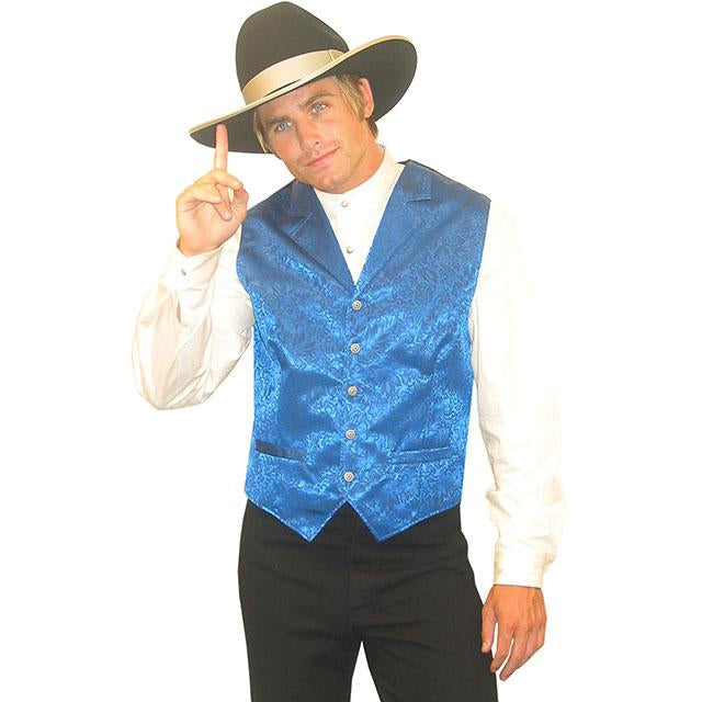 Scully Men's Slik Floral Single Breasted Vest