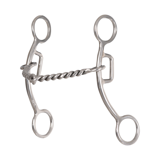 Classic Equine Carol Goostree Twisted Wire Short Shank Snaffle Delight Bit