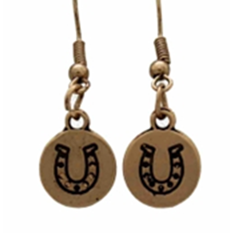 KC Earrings Horseshoe