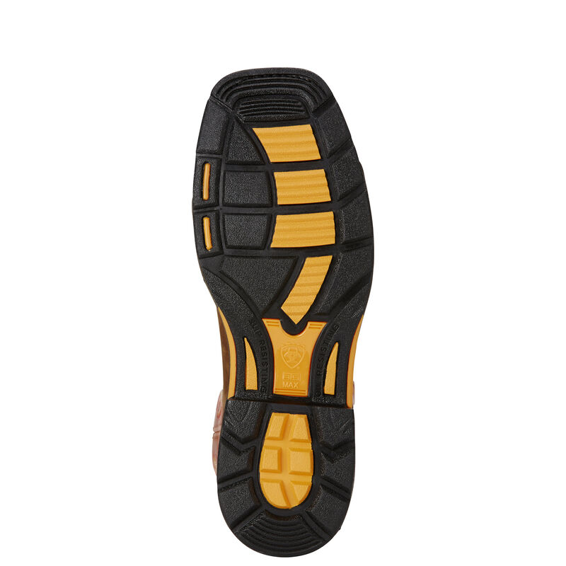 Ariat Men's WorkHog Wide Square Toe CSA Composite Toe Work Boots - Dark Earth