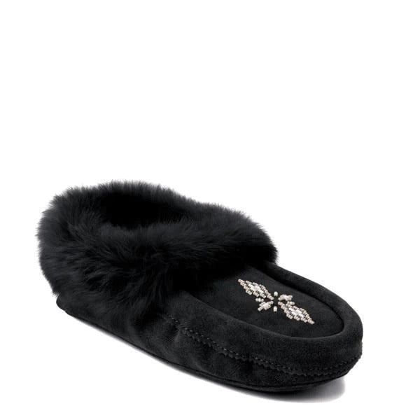 Manitobah Women's Tipi Suede Moccasin Slipper