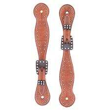 Weaver Rambler Ladies Spur Straps - Russet