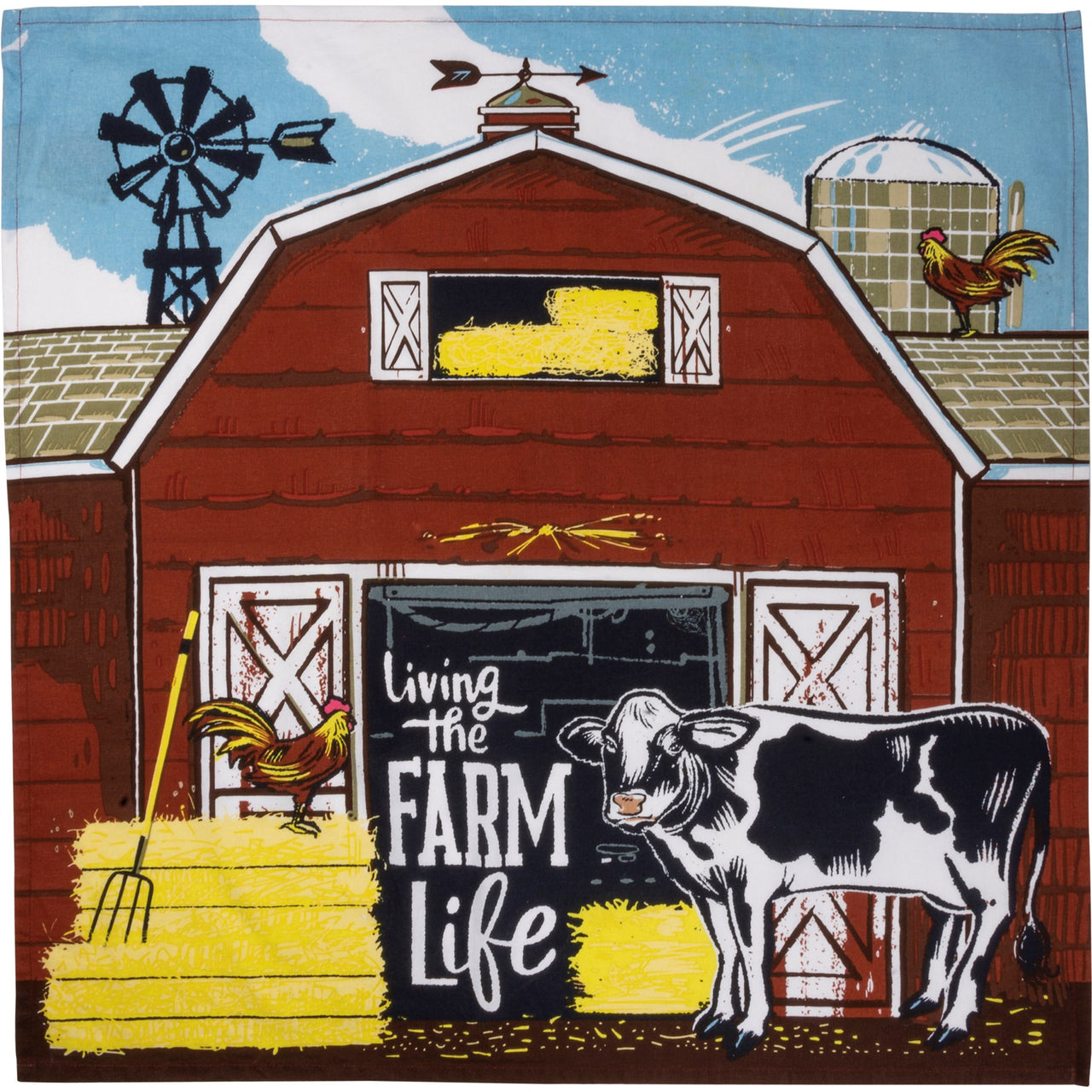 Dish Towel - Living the Farm Life