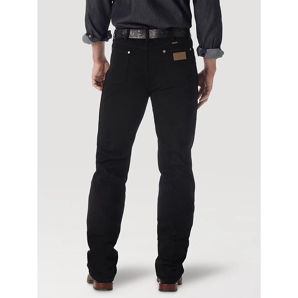 Wrangler Cowboy Cut Slim Fit Men's Jean  - Shadow Black