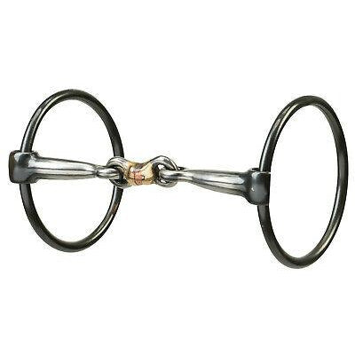 Weaver 5" O-Ring Snaffle Dogbone Bit