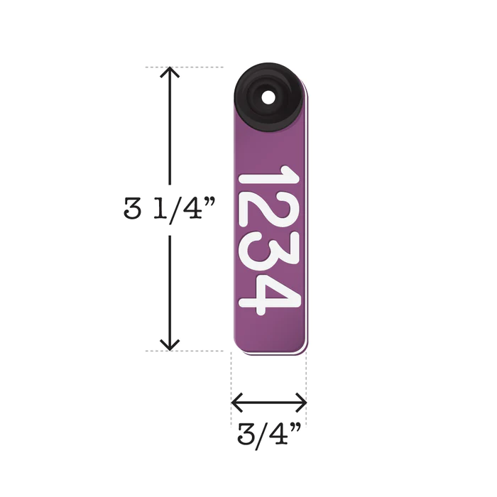 Ritchey Universal Ribbon  Tag   Purple/White