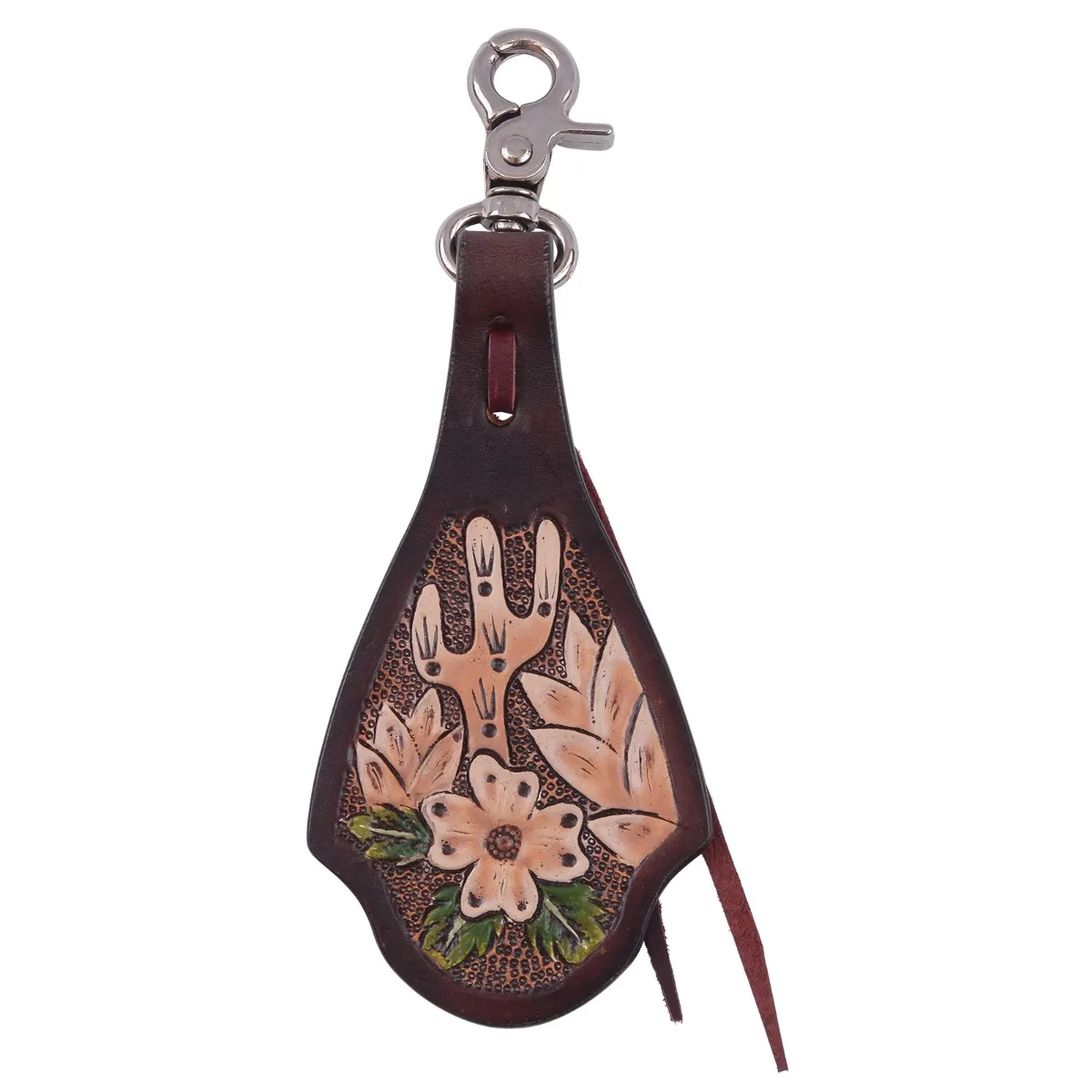 Circle Y Acorn Saddle Charm - Dogwood