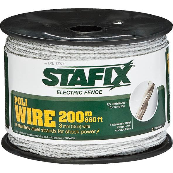 Stafix Poliwire 6St/1650 ft WH