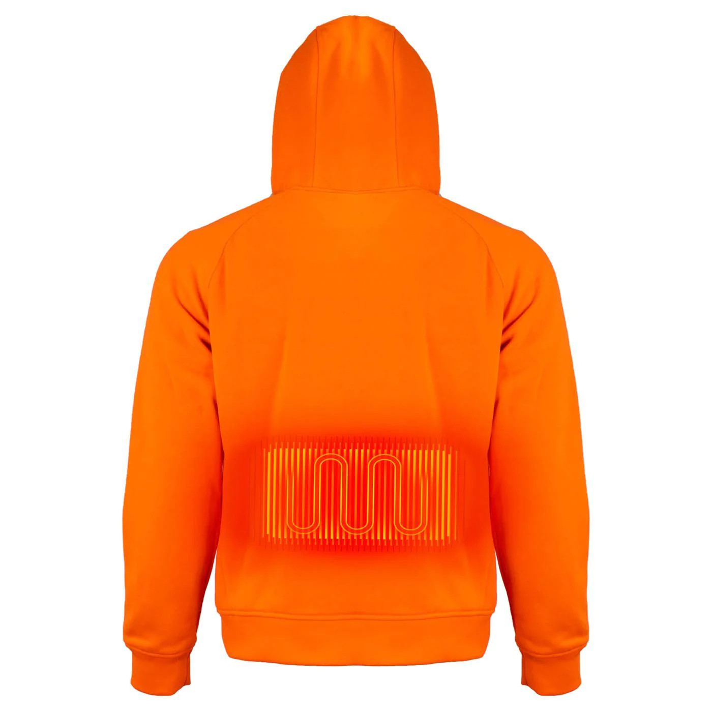 FieldSheer Men's Phase Performance Hoodie  Orange