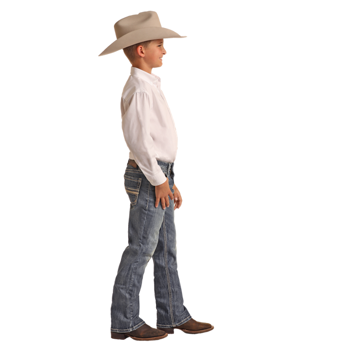 Rock & Roll Boys Reflex Straight Jeans