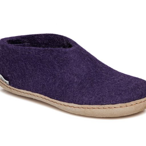 Glerups Leather Sole Shoes - Purple