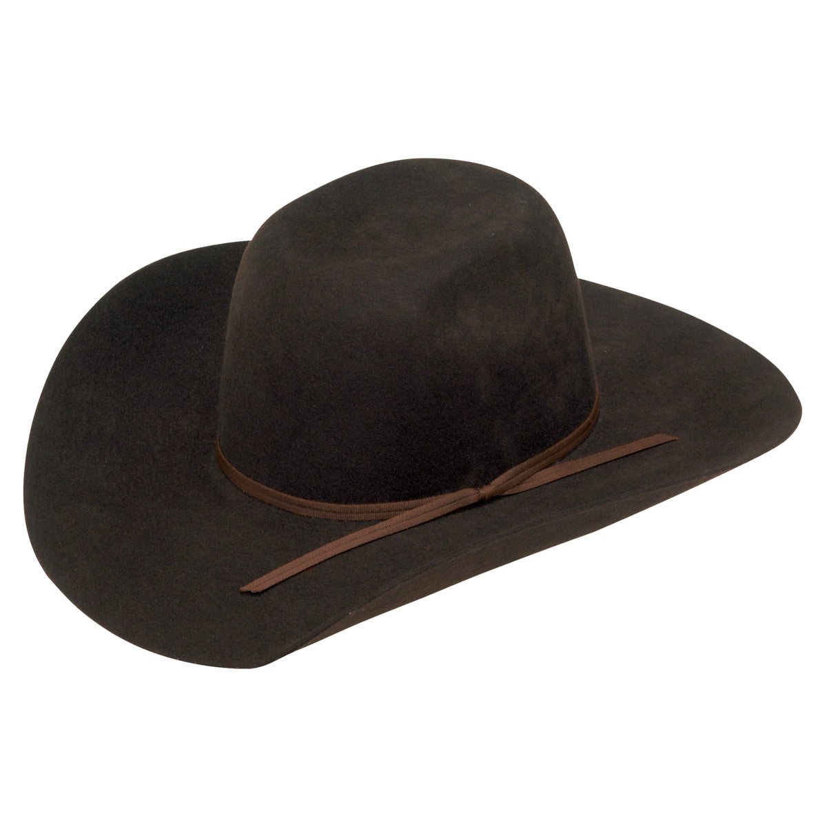 Twister Youth Wool Western Hat - Chocolate