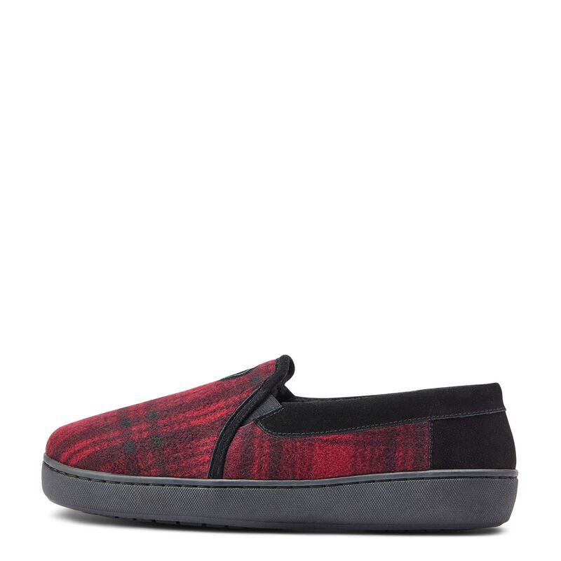 Ariat Mens Lincoln Slippers - Red Plaid