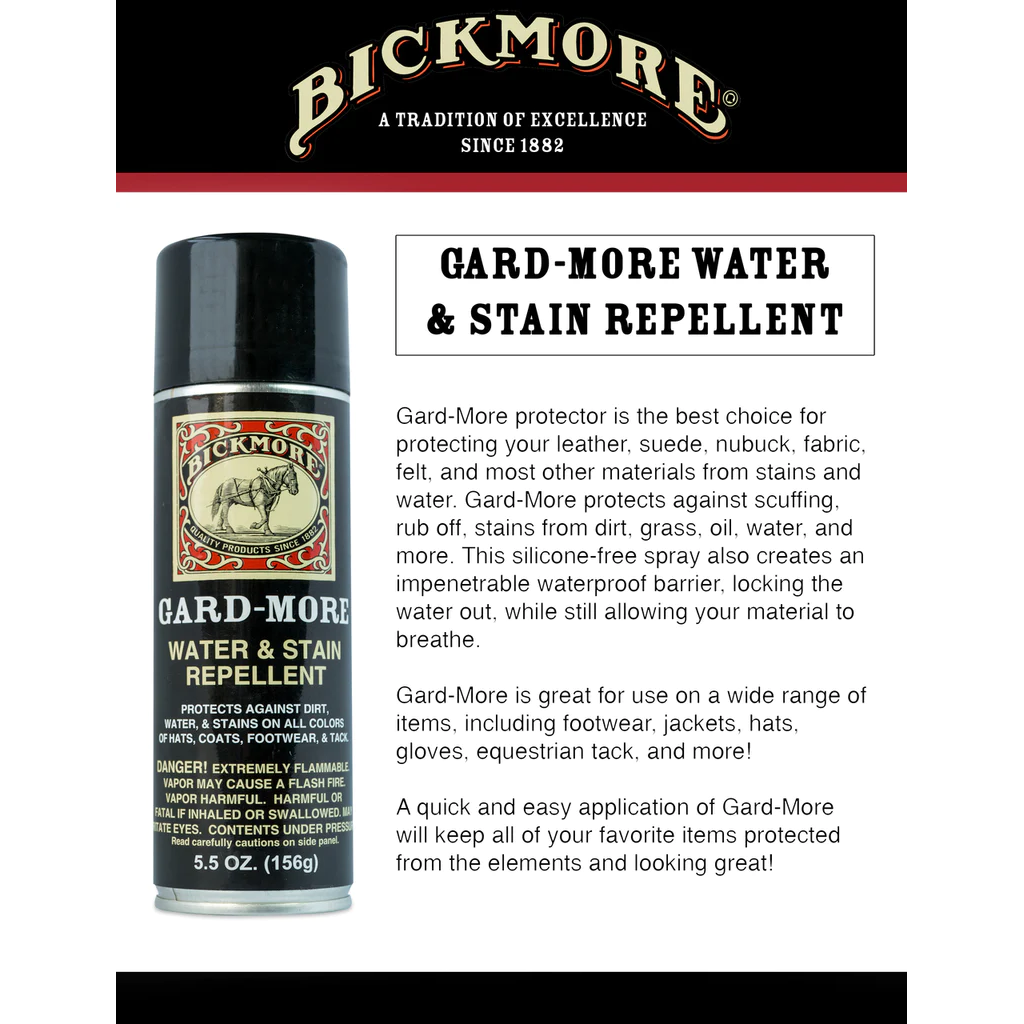 Bickmore Gard-More Water & Stain Repellent 5.5 oz.