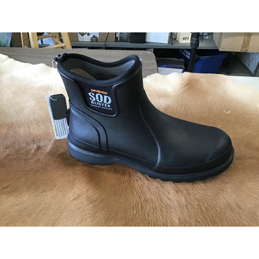 Dryshod Women's Sod Buster Ankle Black