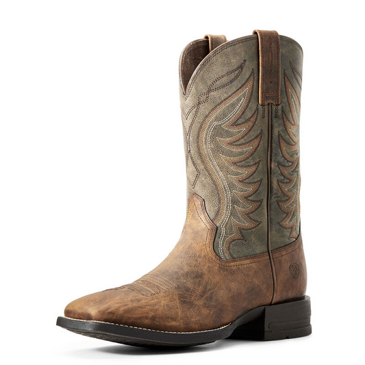 Ariat Men's Amos Western Boots - Sorrel Crunch