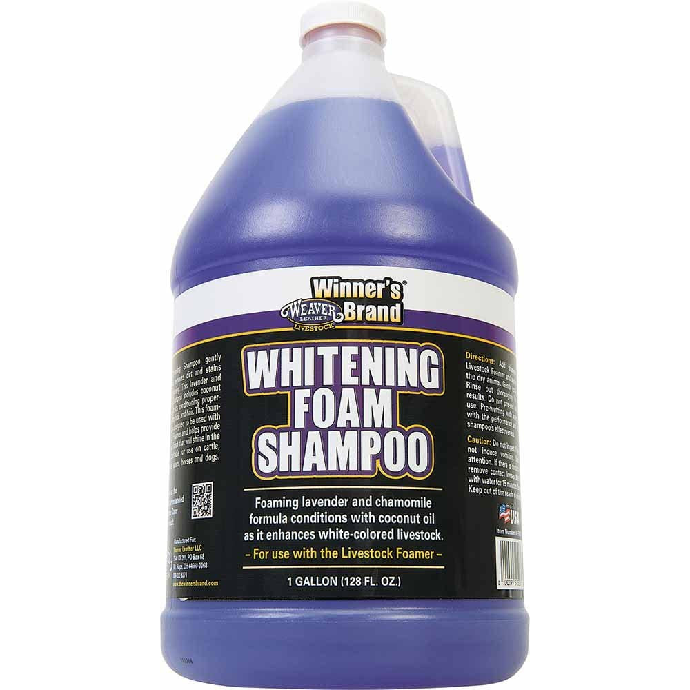 Weaver Leather Whitening Foam Shampoo Gallon