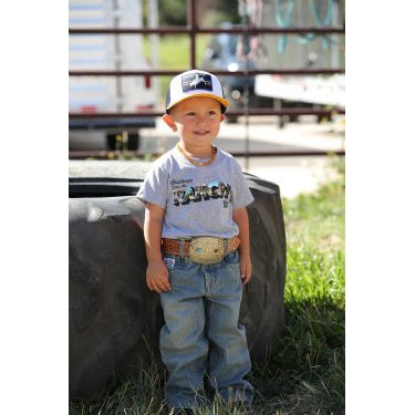 Cinch S/S Toddler Tee - Heater Gray