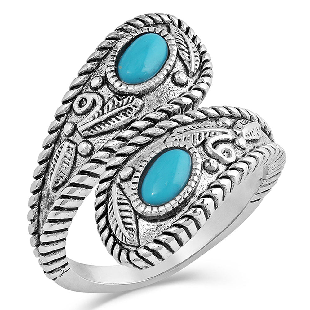 Montana Silversmith Balancing The Whole Turquoise Ring
