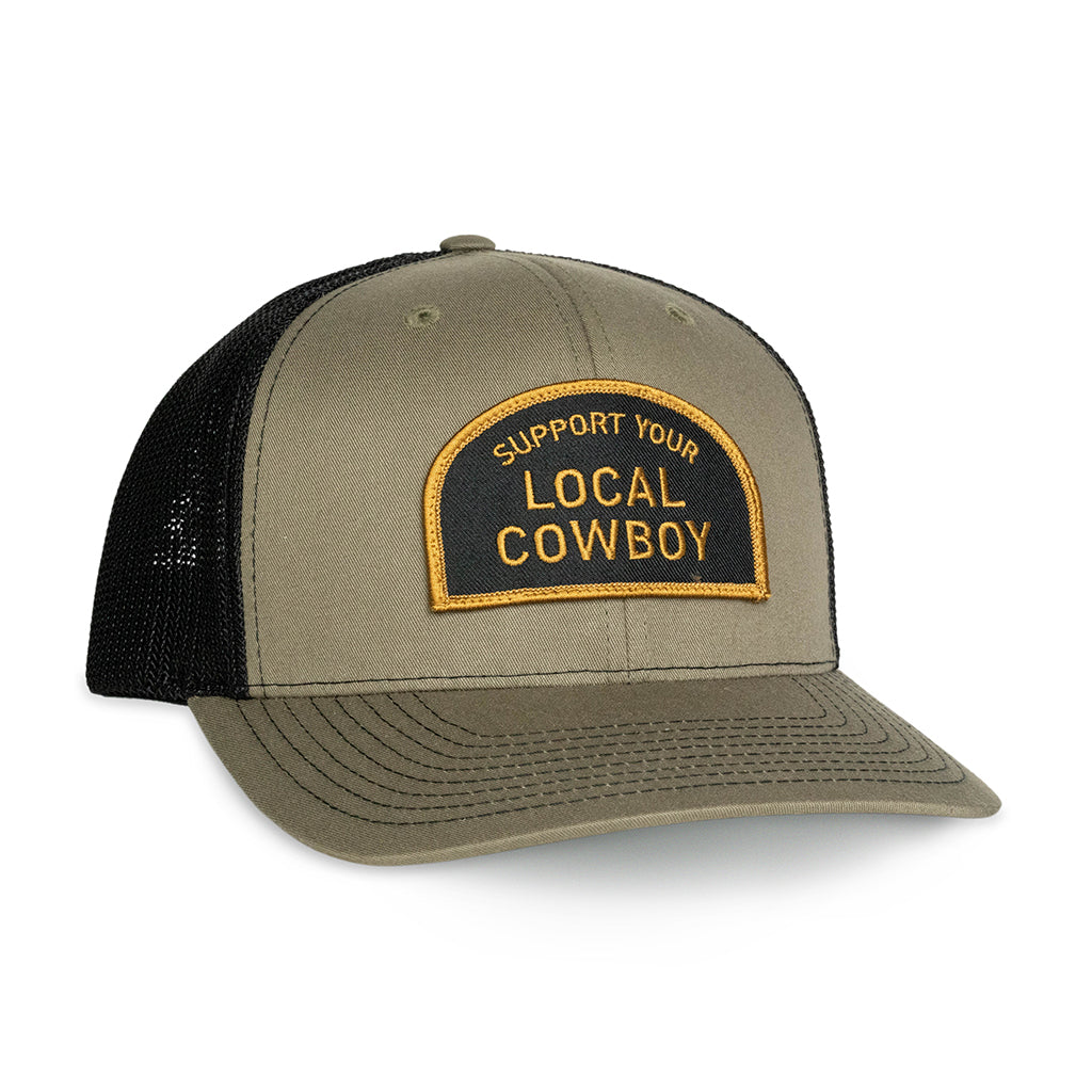 Cowboy Cool Support Your Local Cowboy Hat - Assorted Colours