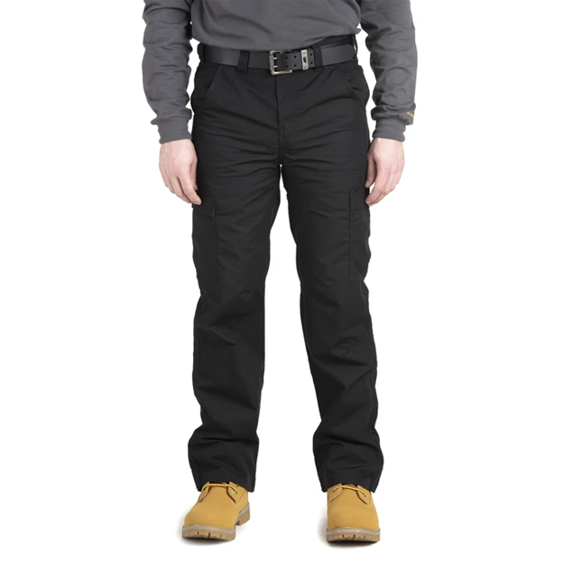 Berne Mens Rip-Stop Cargo Pants  Black