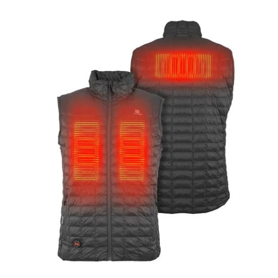 **Fieldsheer Men's Back Country Heated Vest - Black