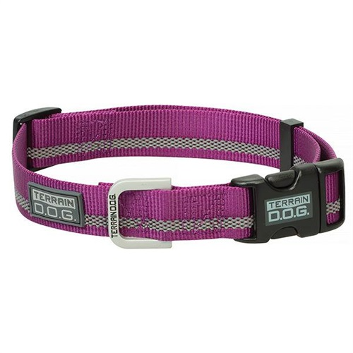 Weaver Reflective Snap N Go Adjustable Nylon Collar - Medium