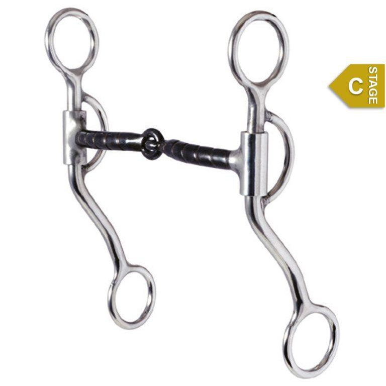 Reinsman Slow 7 Ribbon Snaffle Bit