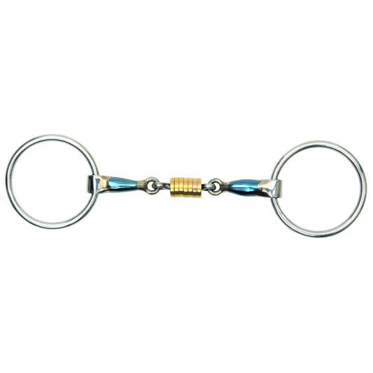Shires Blue Sweet Iron Loose Ring w/Roller