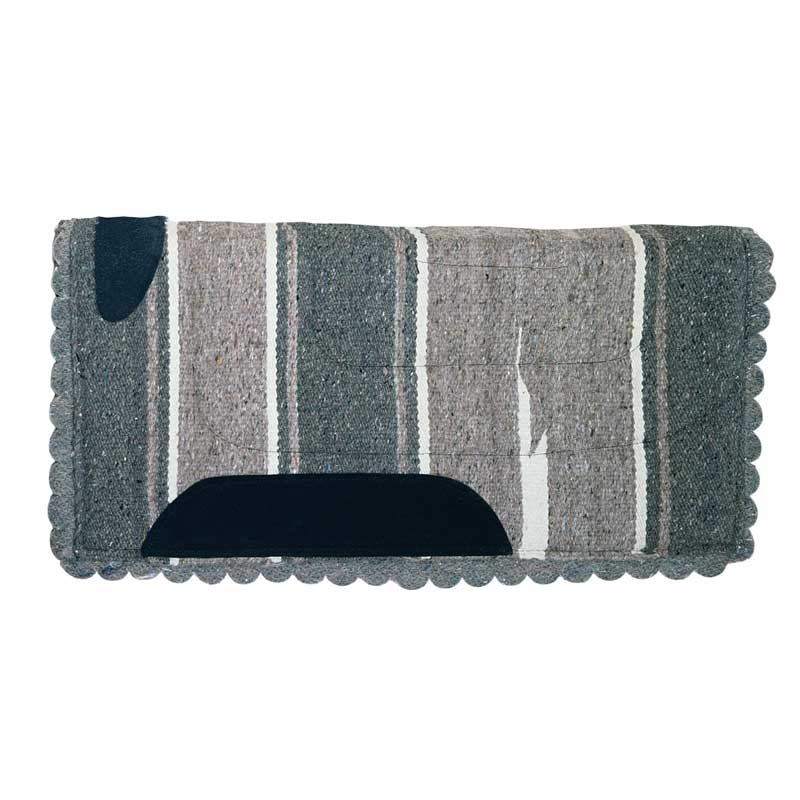 Weaver Leather Scalloped Navajo Saddle Pad 32" x 32" - Irvine Tack & Western Wear