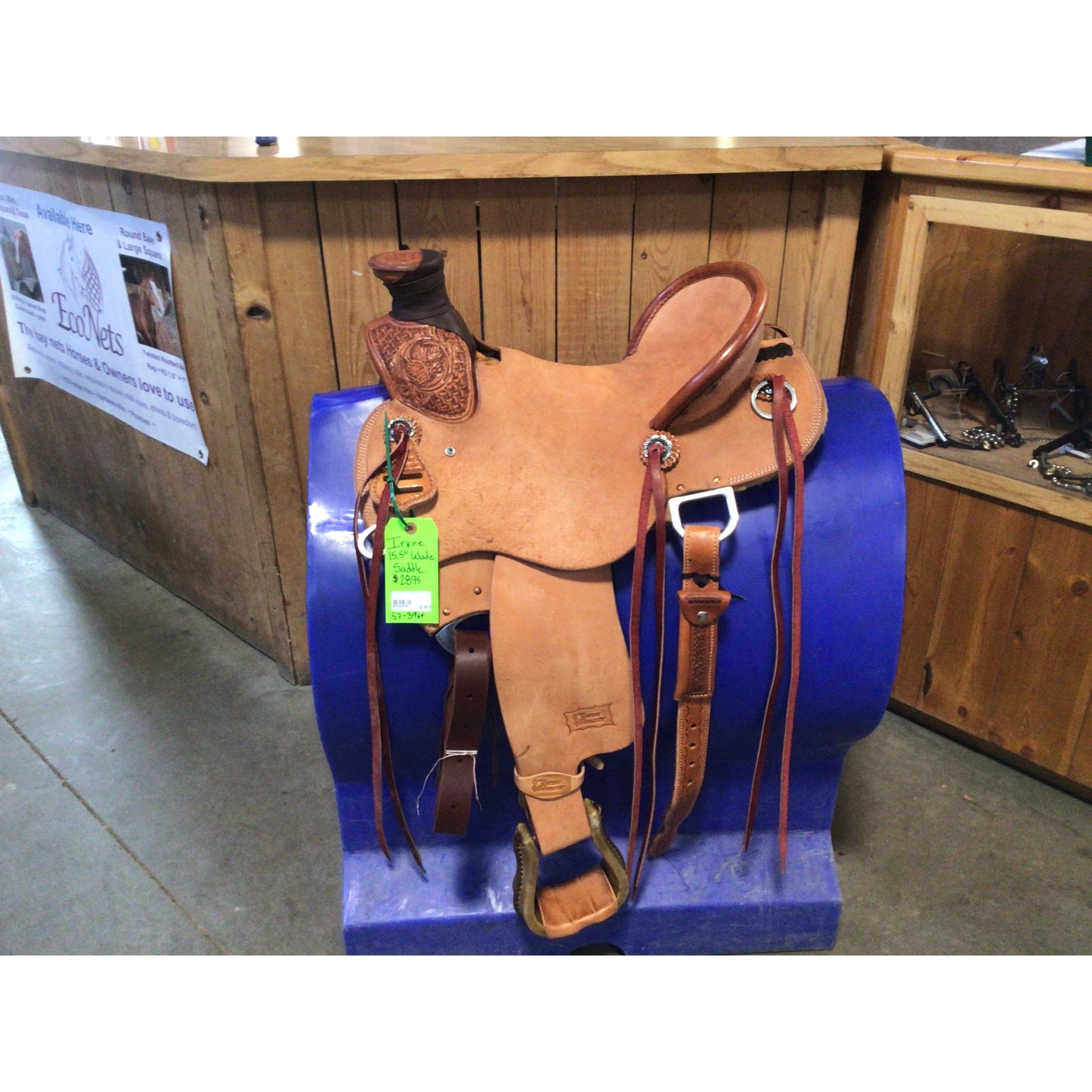 Irvine 15.5"   Wade Saddle