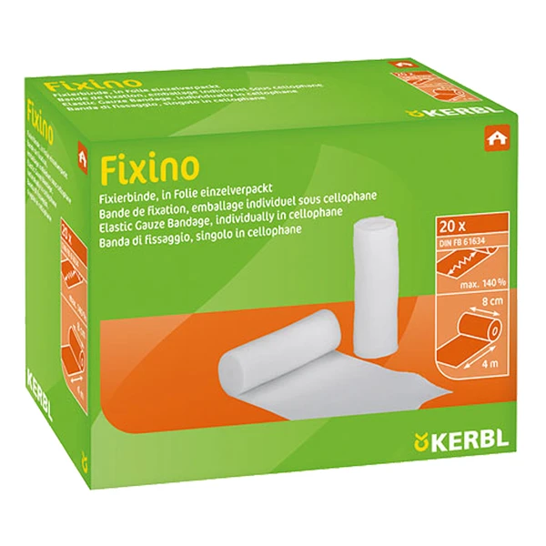 KERBL Elastic Gauze Bandage 8cm x 4M  20/Box