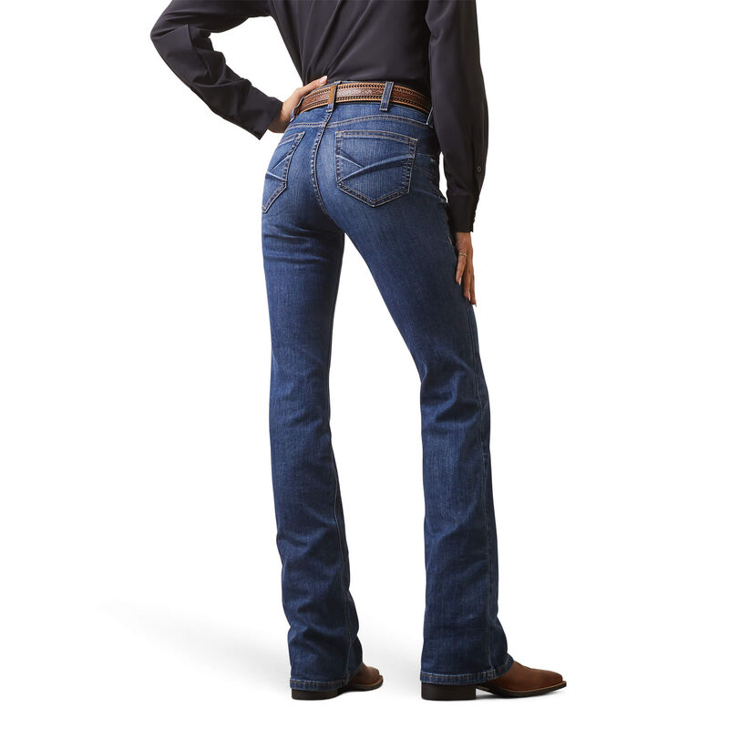 Ariat Women's REAL Perfect Rise Leila Boot Cut Jeans - Irvine - Irvine Tack & Western Wear