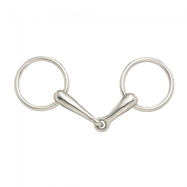 Tough 1 3 1/2" Snaffle SS Bit - Miniature