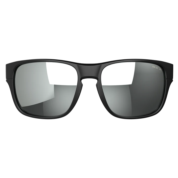 BEX Mica Sunglasses - Black/Grey (Silver Flash)
