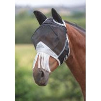Fly Mask w/Nose Fringes and Ears