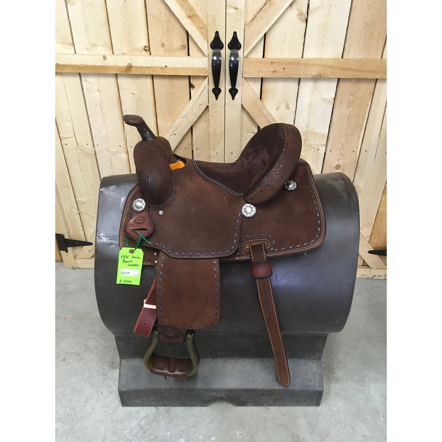 Irvine 13.5"  Barrel Saddle