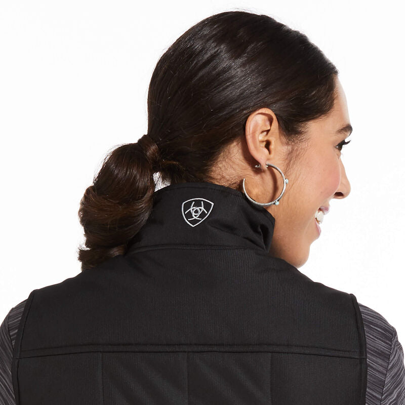 Ariat Womens REAL Crius Insulated Vest - Black