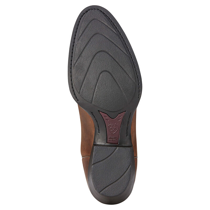 Ariat Men's Heritage Round Toe Western Boots - Distressed Brown