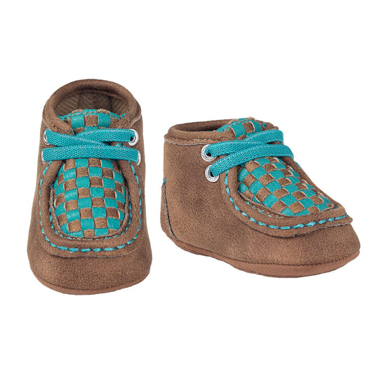 Blazin Roxx Baby Bucker Cassidy Boots - Brown/Turquoise